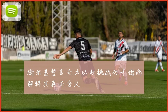 谢尔基誓言全力以赴挑战对手德尚解释其真正含义